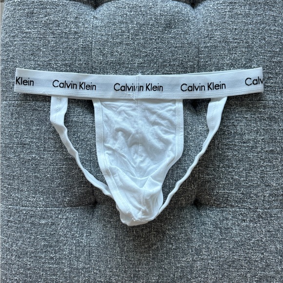White Calvin Klein Jockstrap - Picture 3 of 3